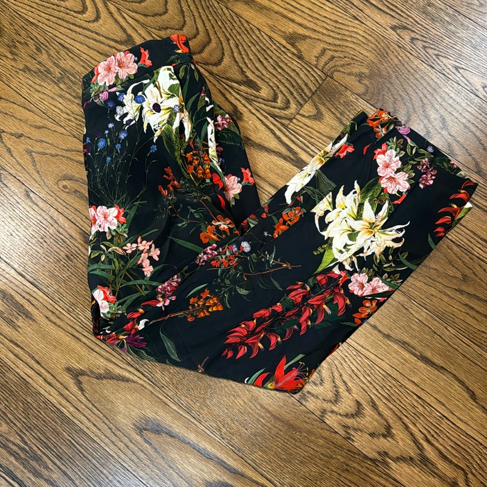 NTW Marella silk floral pants